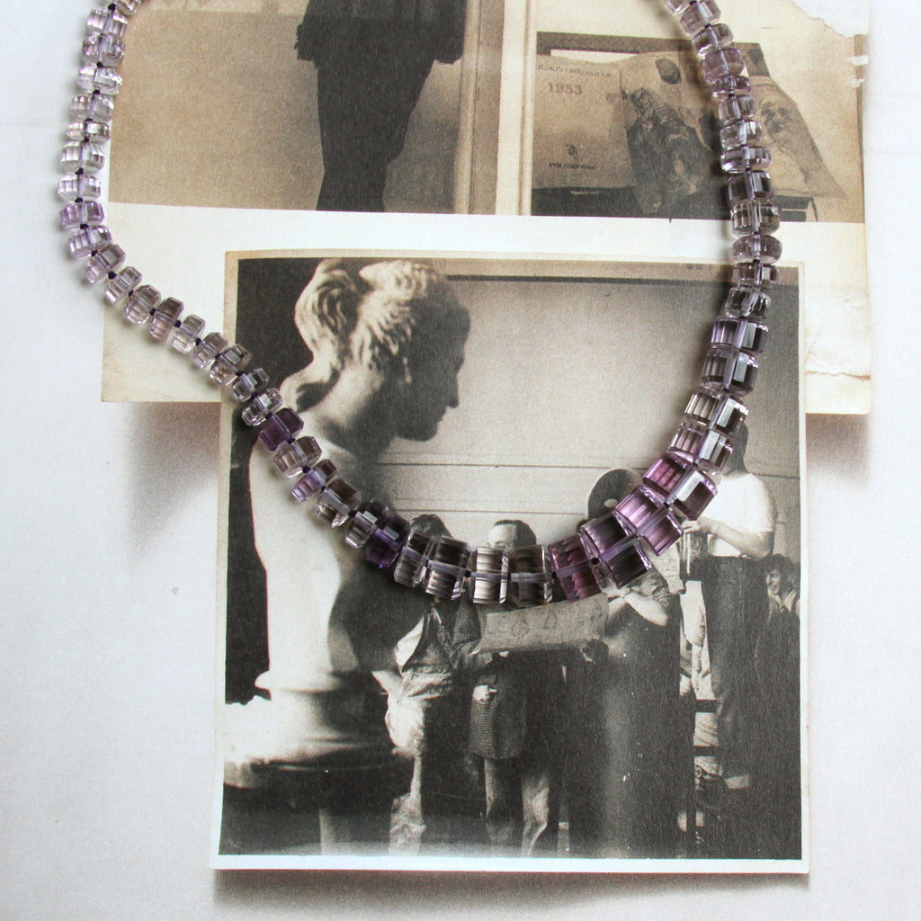 Chunky Amethyst Necklace