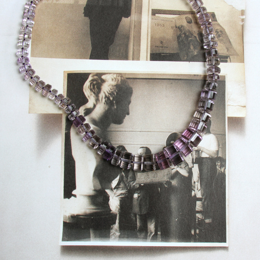 Chunky Amethyst Necklace